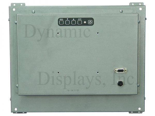 QES1515-448 - 15 in LCD Open Frame - LCD Monitor - Microvitec 15VD4DAS, Conrac Model 9315 - Rear View