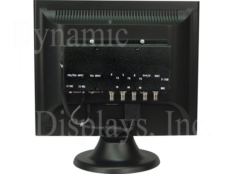 QES1515-074, HP Agilent 35741A & HP Agilent 35741B RGB Monitor - Rear View
