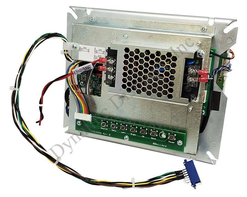 A61L-0001-0076 (Matsushita TR-9DK1B), 9 In Monochrome CRT monitor replacement - Rear View. A61L-0001-0076 (Matsushita TR-9DK1B), 9 In Monochrome CRT monitor replacement - Rear View.