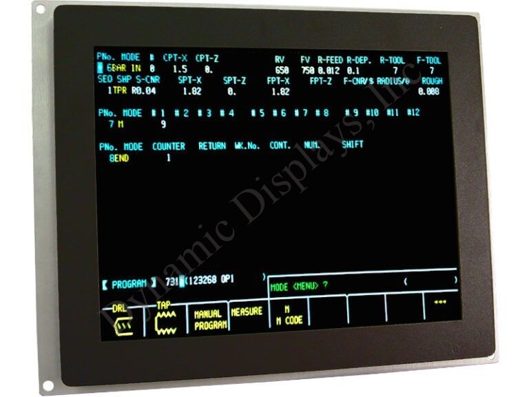 Makino MGC3 14 In CRT Monitor Replacement