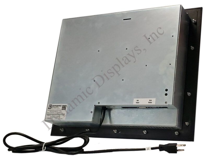 19 Inch Panelmount VGA, HDMI, CVBS LCD IP65 Panelmount LCD with VGA, HDMI and CVBS Video